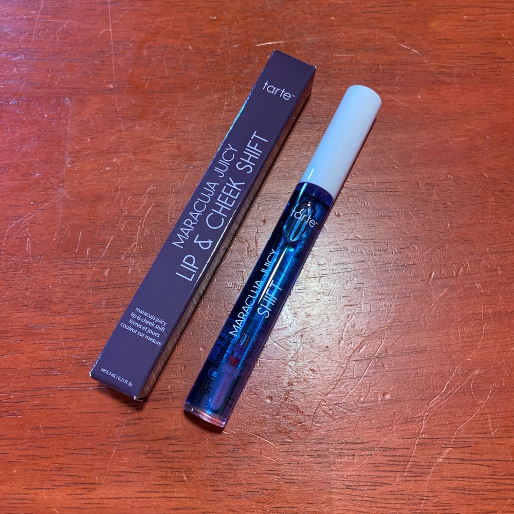 🎉HP🎉New Tarte Maracuja Juicy Lip & Cheek Shift Blueberry
